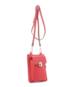 Women's Small Crossbody Cell phone Bag GS19548 RED